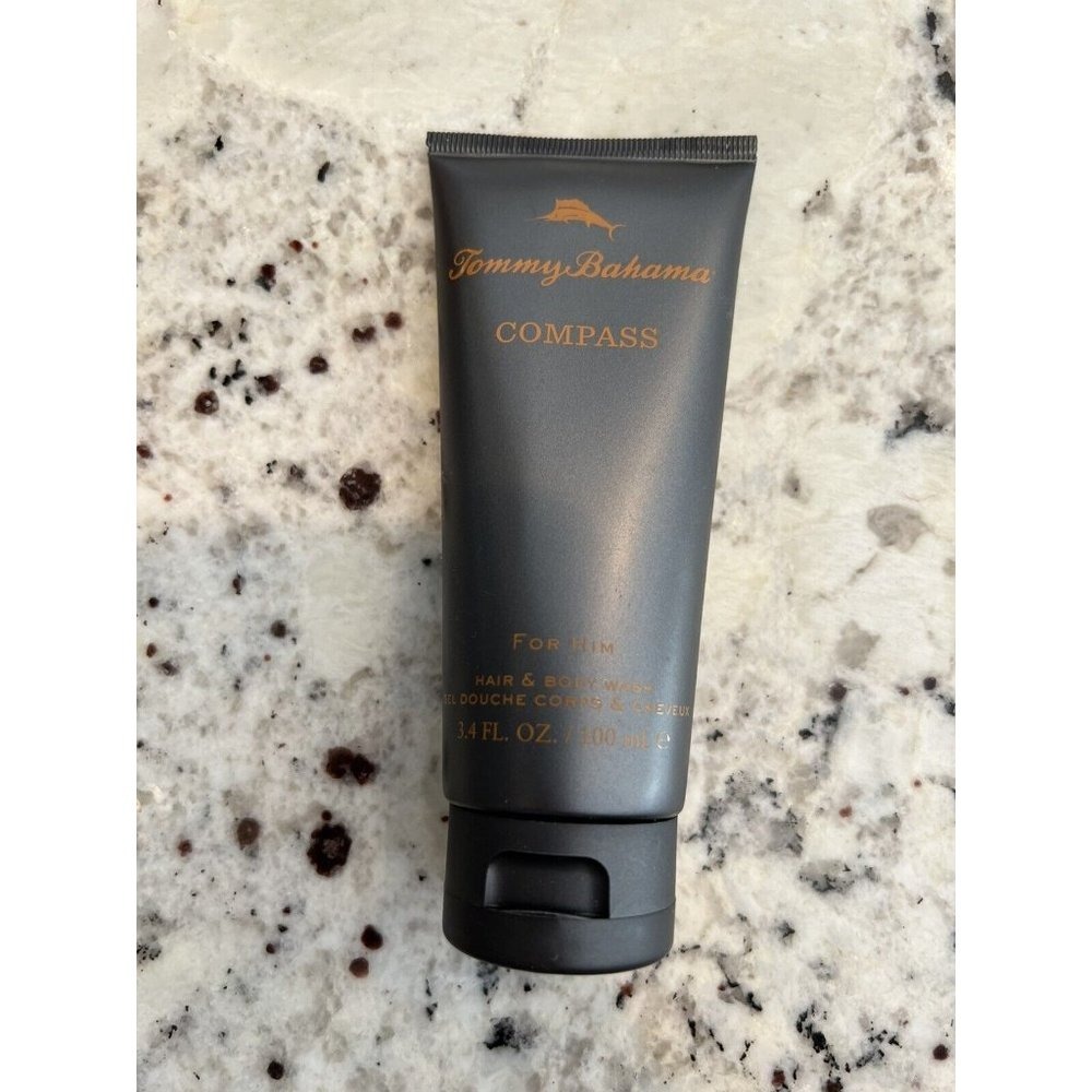 Tommy Bahama Compass Hair and Body Wash Men 3.4 oz Unboxed Travel‎ Mens Gel
